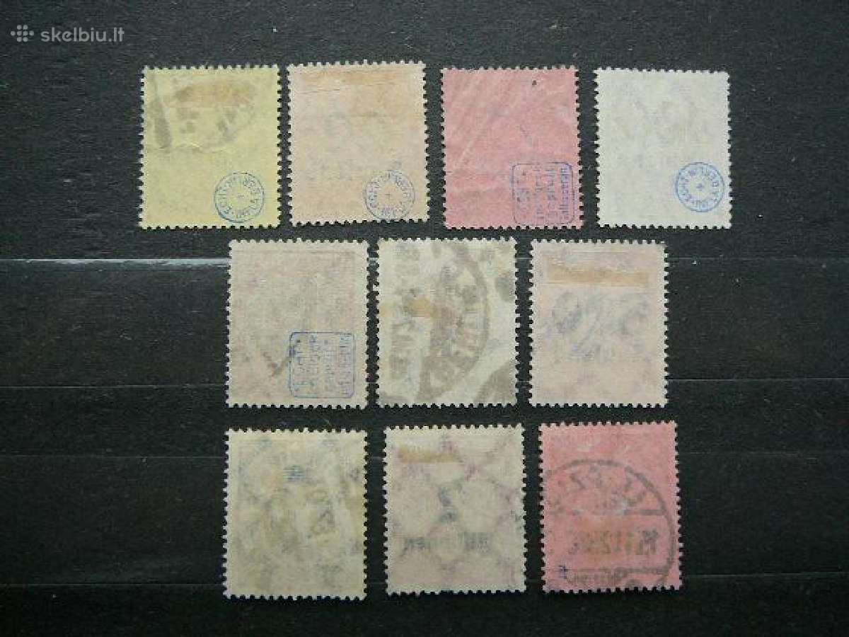 Dienstmarken Vokietija 1923 vdm89/8a - nuotraukos Nr. 2