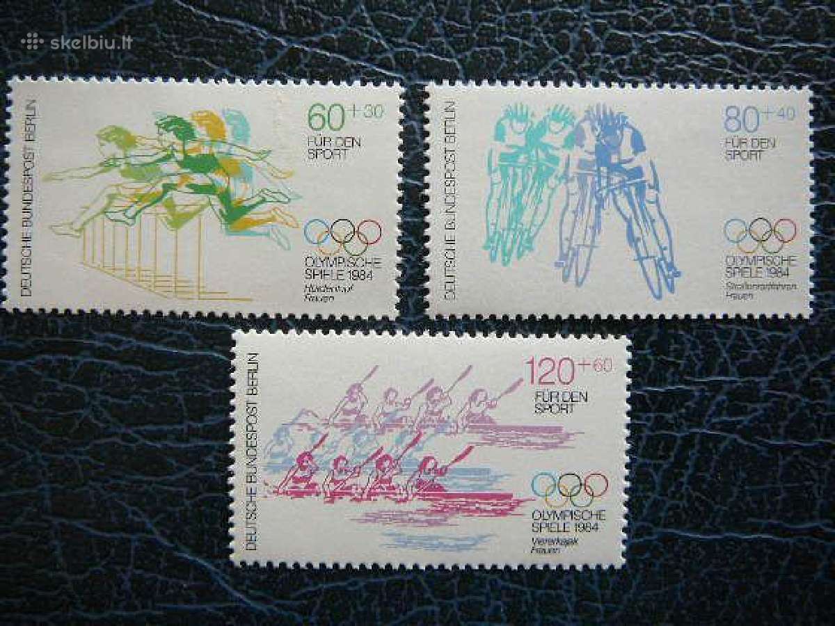 Olimpines vasaros Vokietija (Berlynas) 1984 vb716s