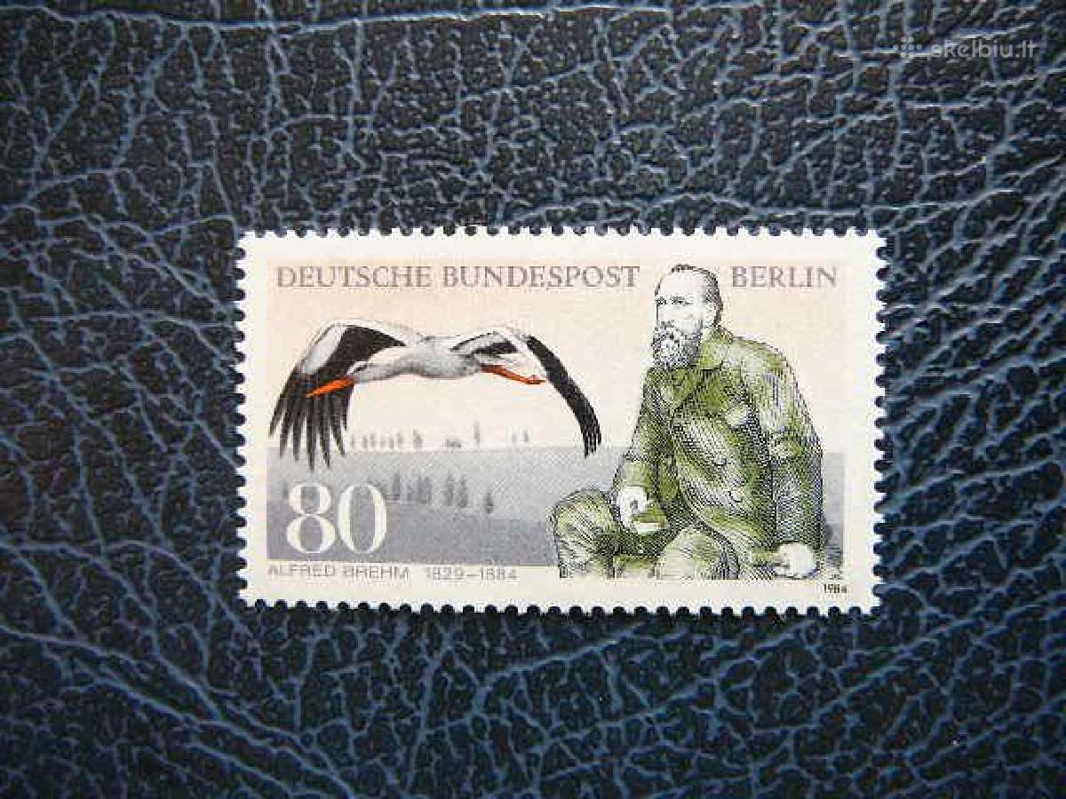 Gandrai Pauksciai Vokietija (Berlynas) 1984 vb722s