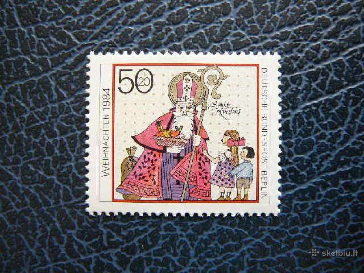 Sventos Kaledos Vokietija (Berlynas) 1984 vb729s