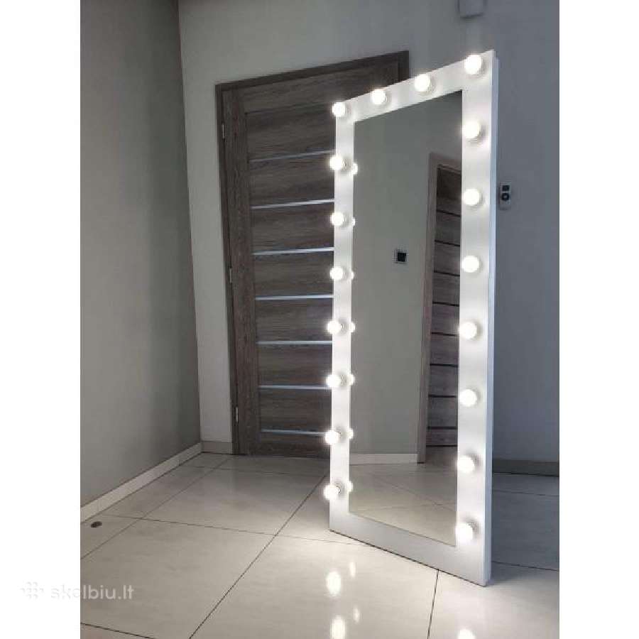 Veidrodžiai su LED, kosmetiniai staliukai, komodos - nuotraukos Nr. 4