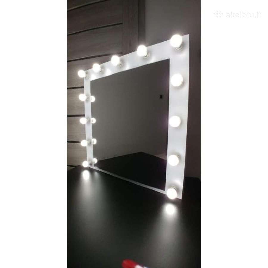 Veidrodžiai su LED, kosmetiniai staliukai, komodos - nuotraukos Nr. 8