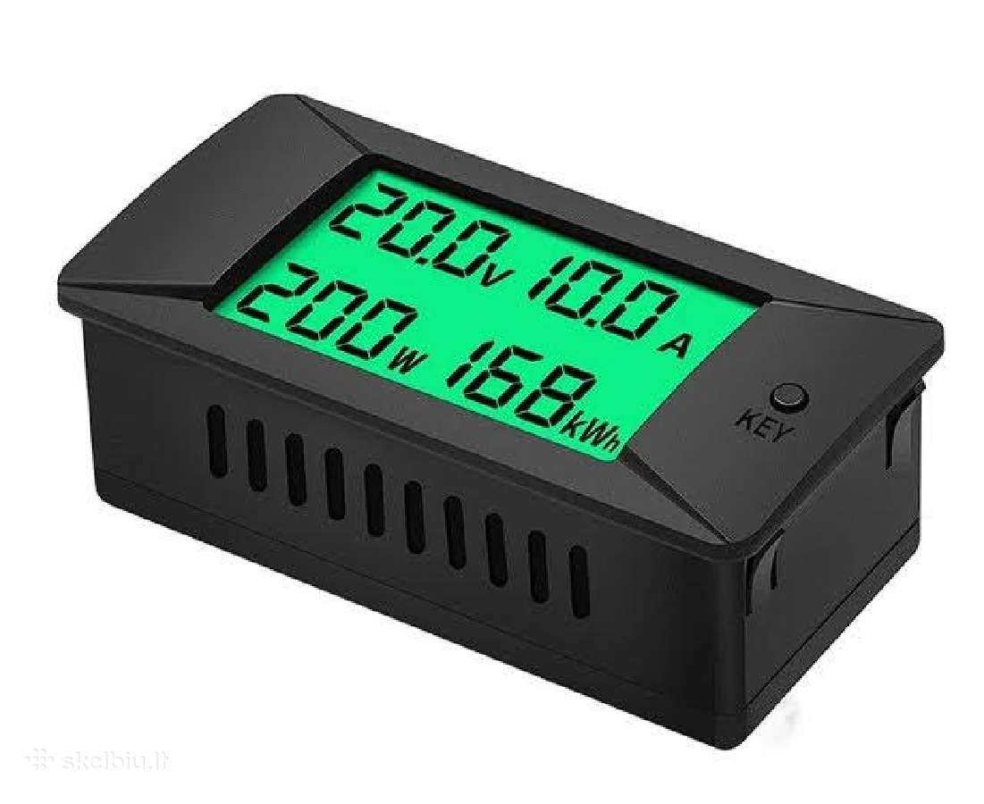 Dc Ampermetras ir voltmetras (100a, 100v) +šuntas - nuotraukos Nr. 4
