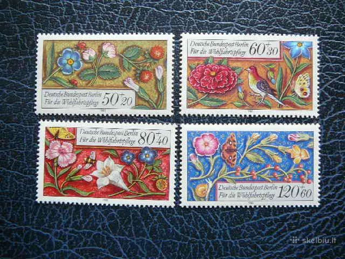 Geles Vokietija (Berlynas) 1985 vb744s