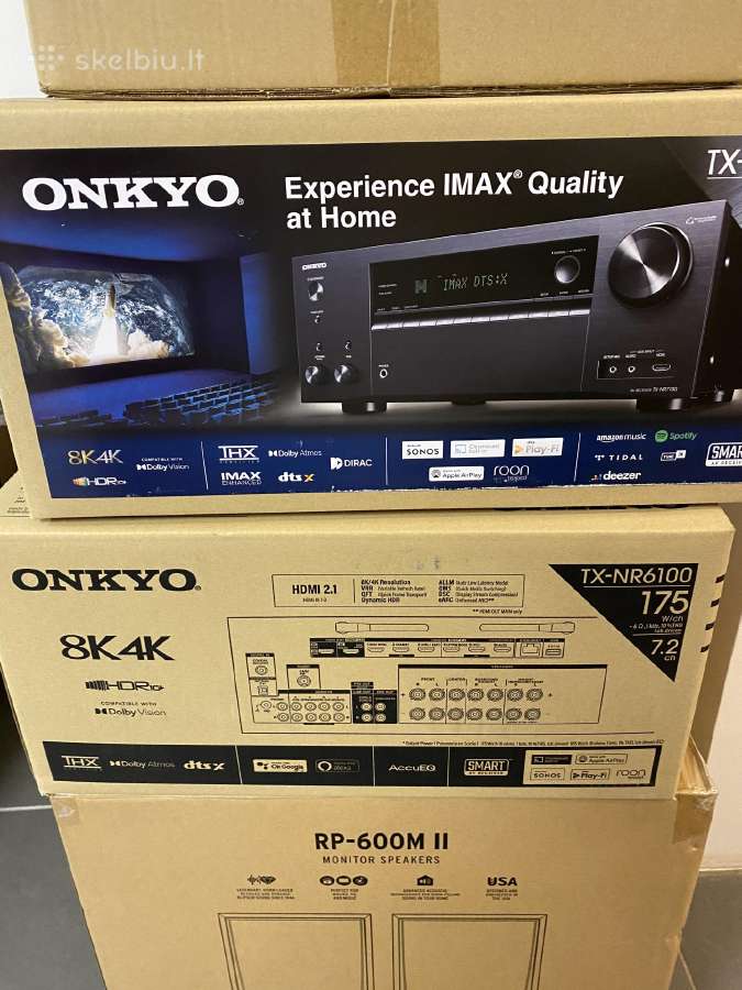 Onkyo Tx-8470 stereo 2.1 stiprintuvas naujas - nuotraukos Nr. 12