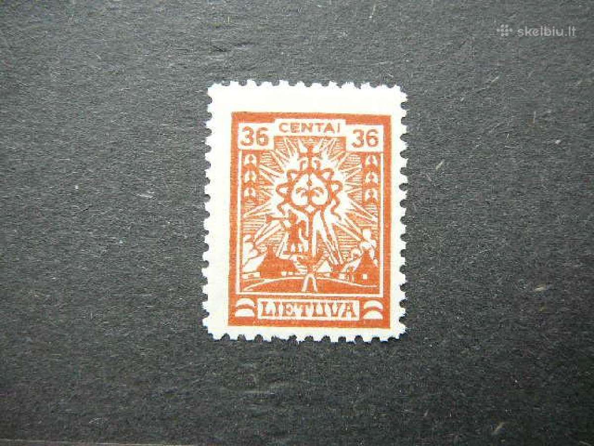 Lietuva 1923 Standartai svarus lit214s