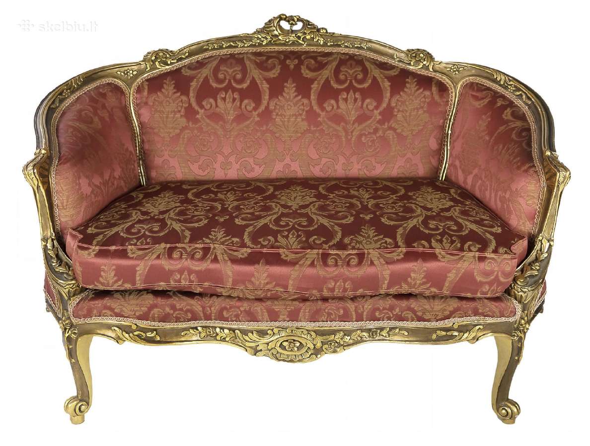 Senovinė dvivietė sofa (Prancūzija)