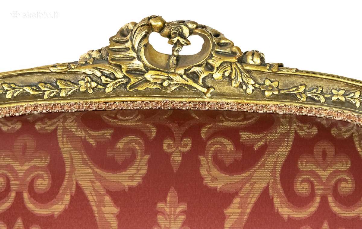 Senovinė dvivietė sofa (Prancūzija) - nuotraukos Nr. 3