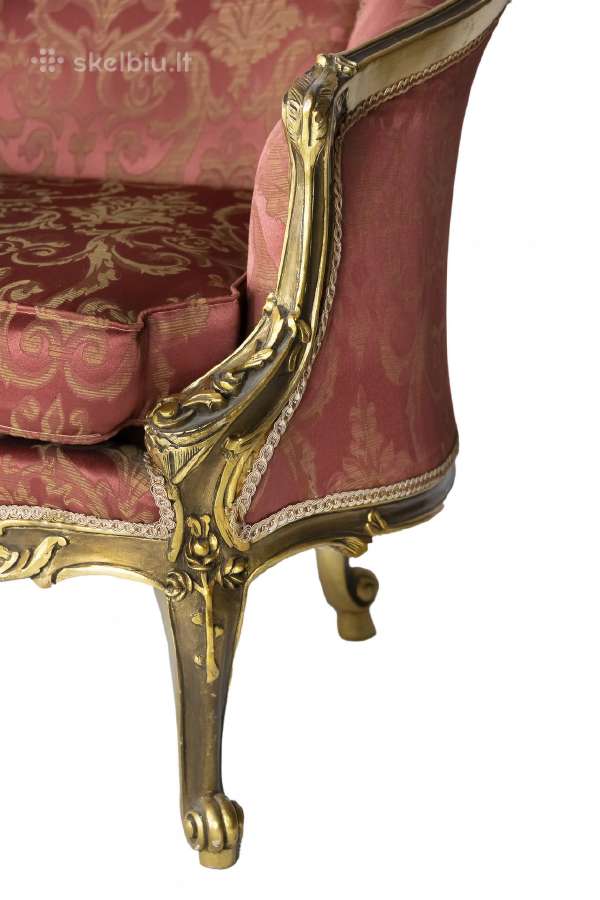 Senovinė dvivietė sofa (Prancūzija) - nuotraukos Nr. 5