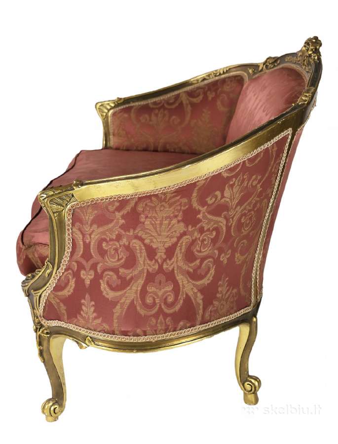 Senovinė dvivietė sofa (Prancūzija) - nuotraukos Nr. 6