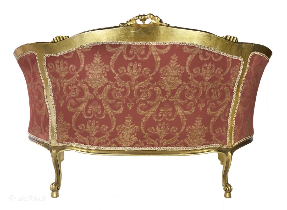 Senovinė dvivietė sofa (Prancūzija) - nuotraukos Nr. 7