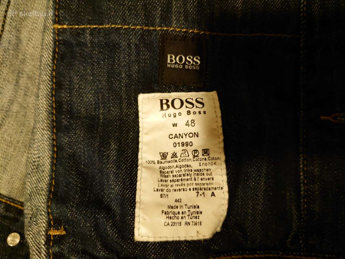 Vyriškas džinsinis švarkas Hugo Boss. - nuotraukos Nr. 5