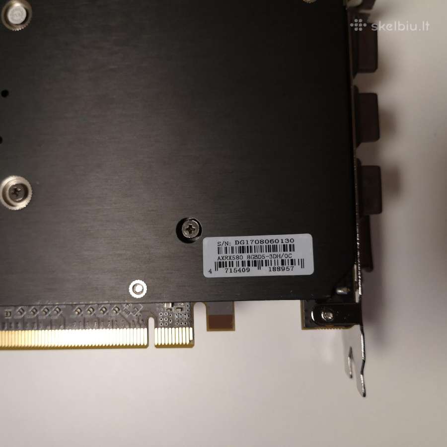 Parduodu Rx 580 8gb - nuotraukos Nr. 4