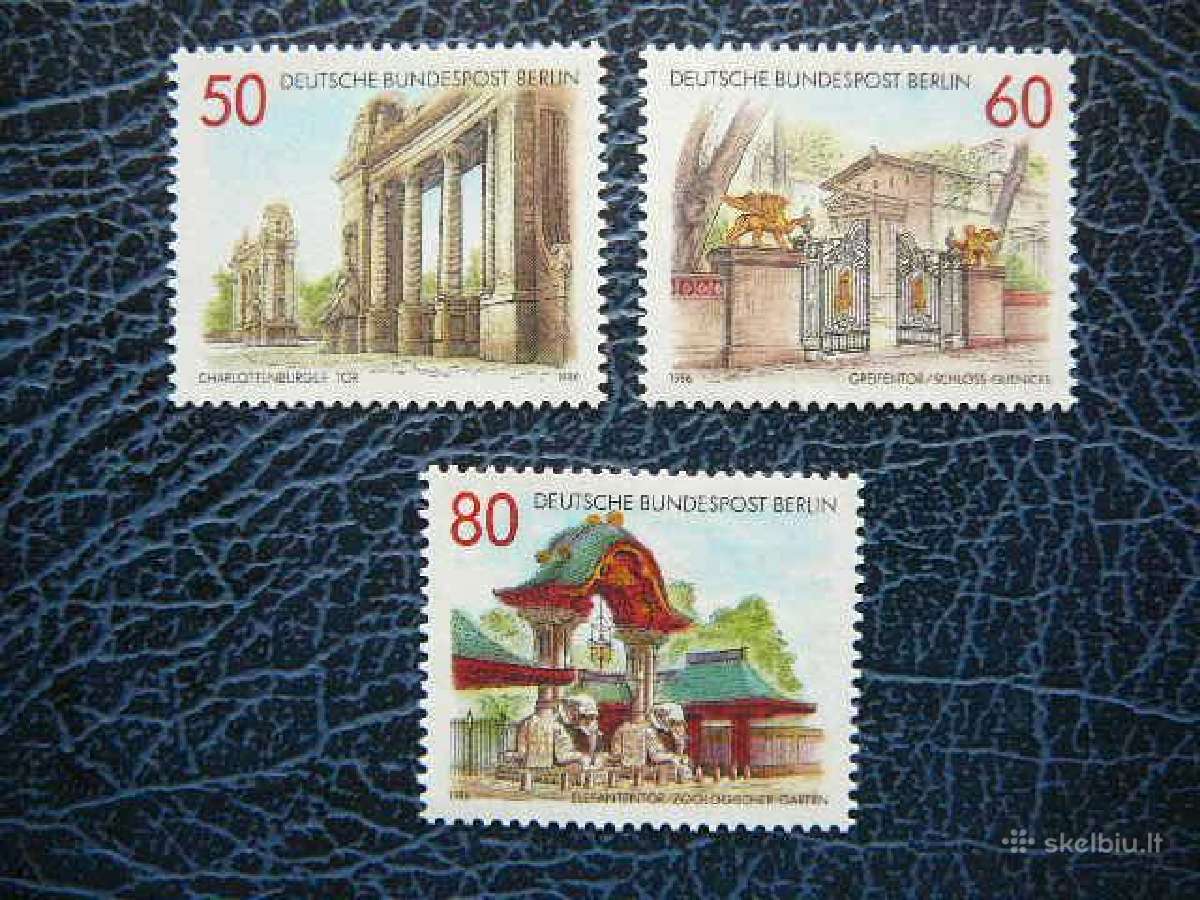 Architektura Vokietija (Berlynas) 1986 vb761s