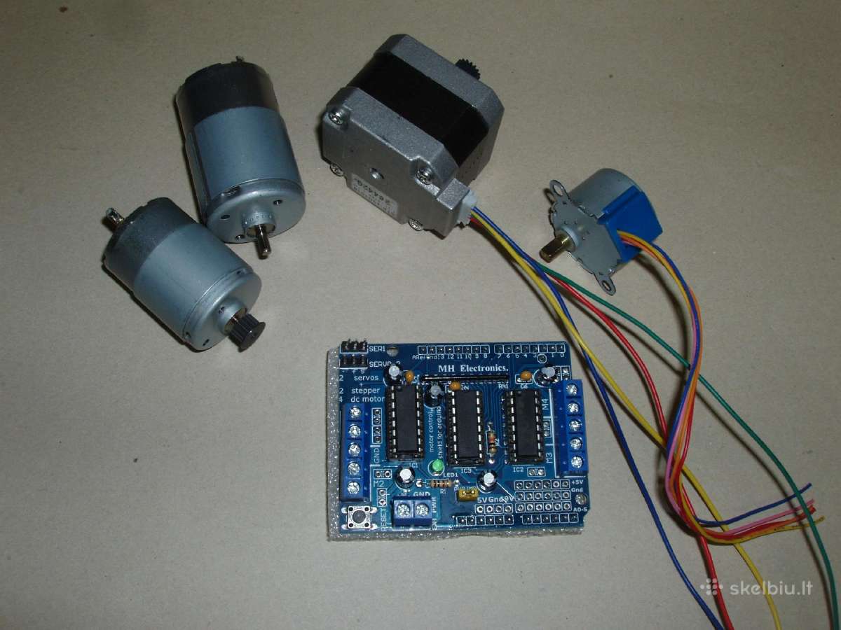 Arduino Ir varikliai
