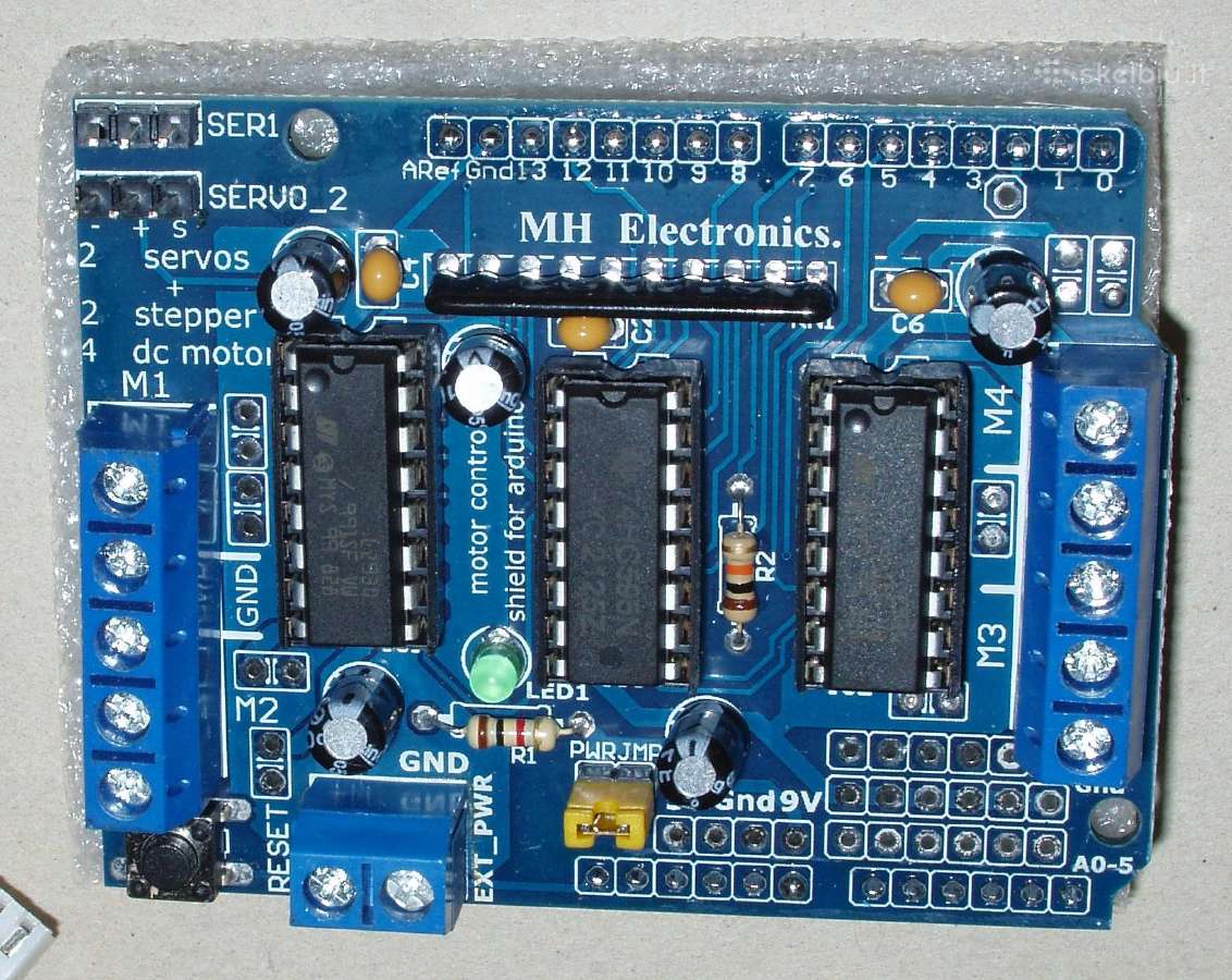 Arduino Ir varikliai - nuotraukos Nr. 2