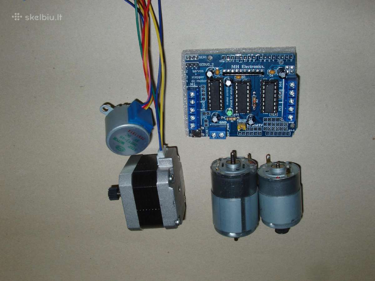 Arduino Ir varikliai - nuotraukos Nr. 3