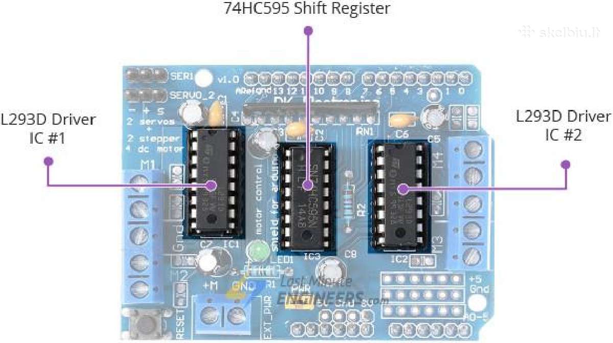 Arduino Ir varikliai - nuotraukos Nr. 4