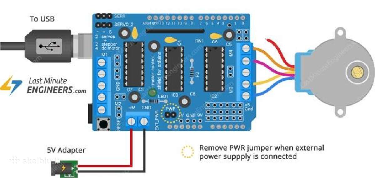 Arduino Ir varikliai - nuotraukos Nr. 7
