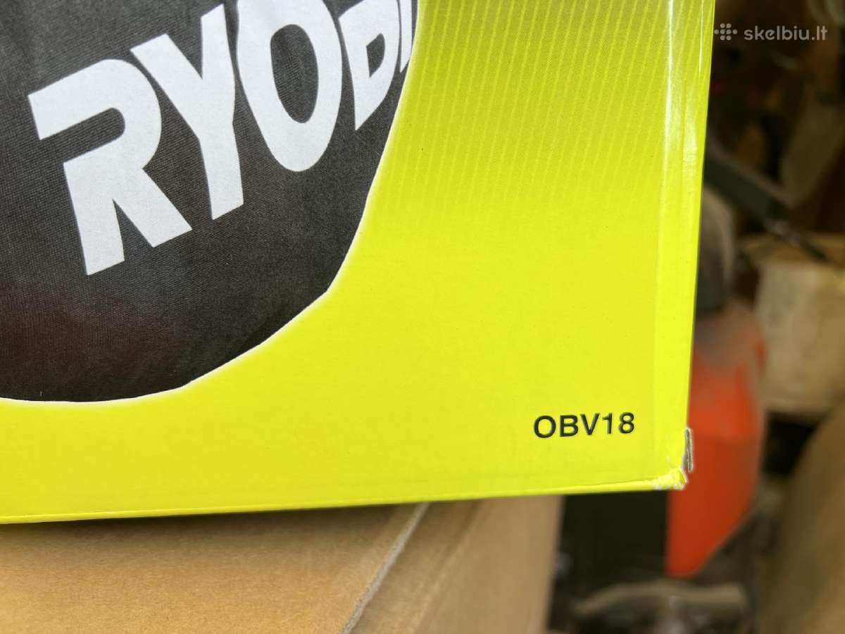 Lapų siurblys-pūstuvas Ryobi obv18 - nuotraukos Nr. 9