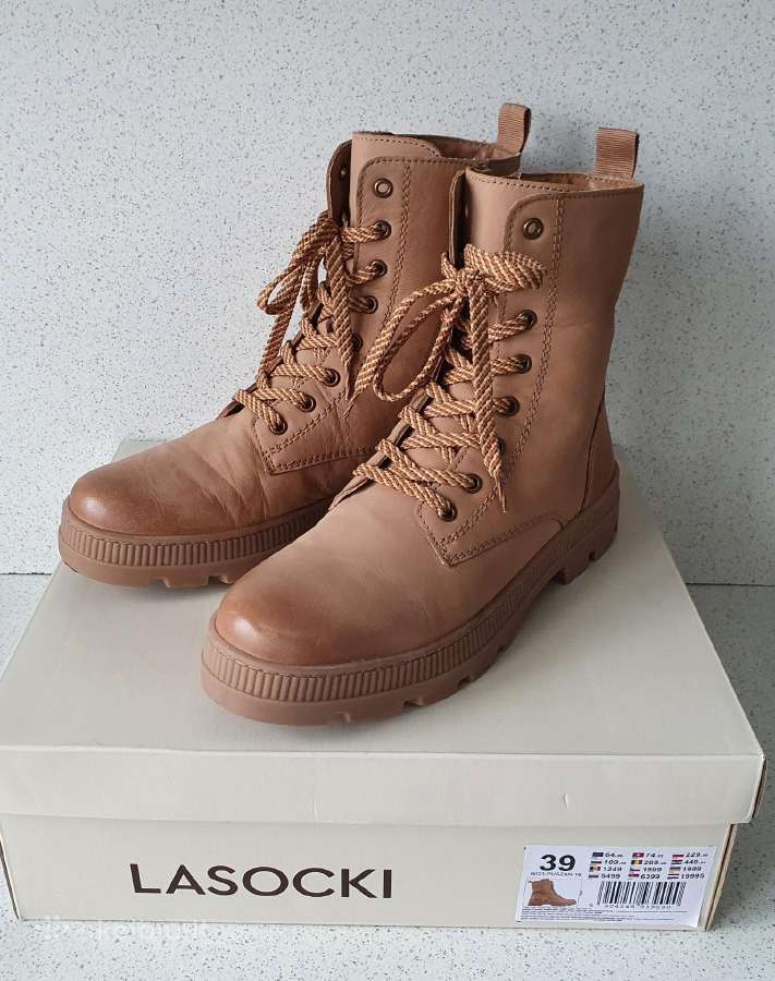 Odiniai moteriški aulinukai Lasocki - nuotraukos Nr. 7