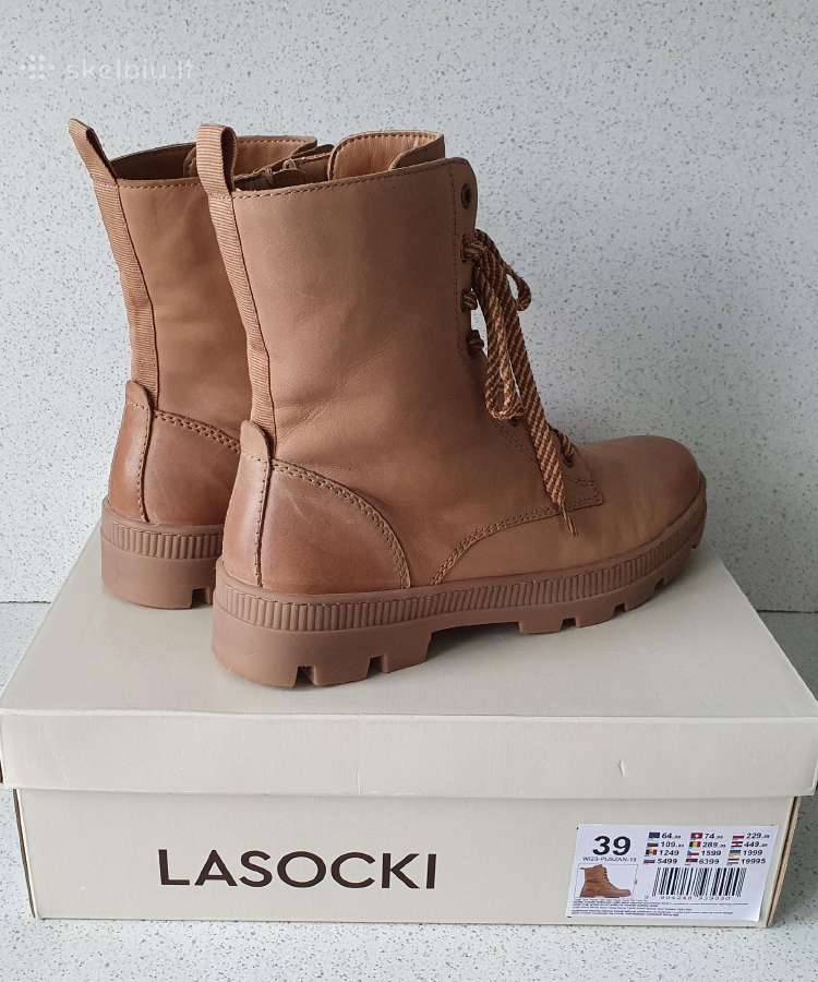 Odiniai moteriški aulinukai Lasocki - nuotraukos Nr. 8
