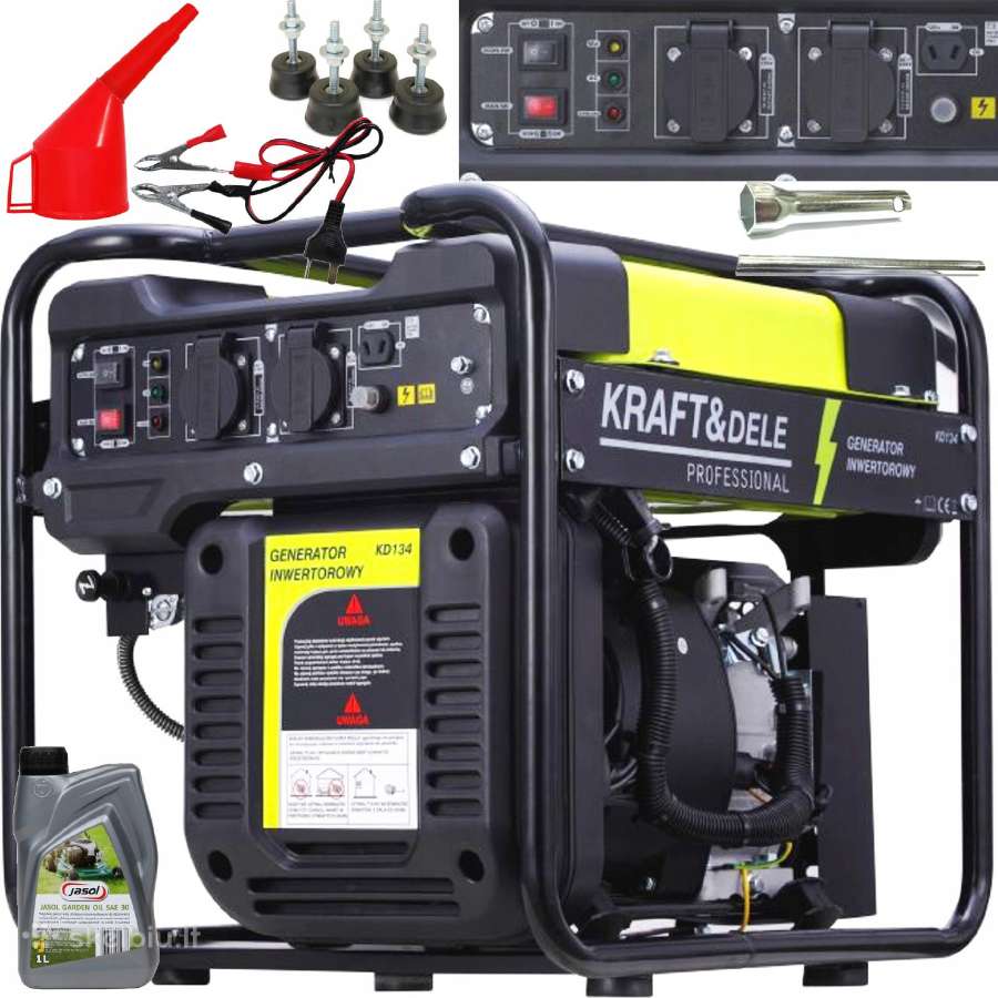 Inverterinis generatorius 4 kw vienfazis Kd134