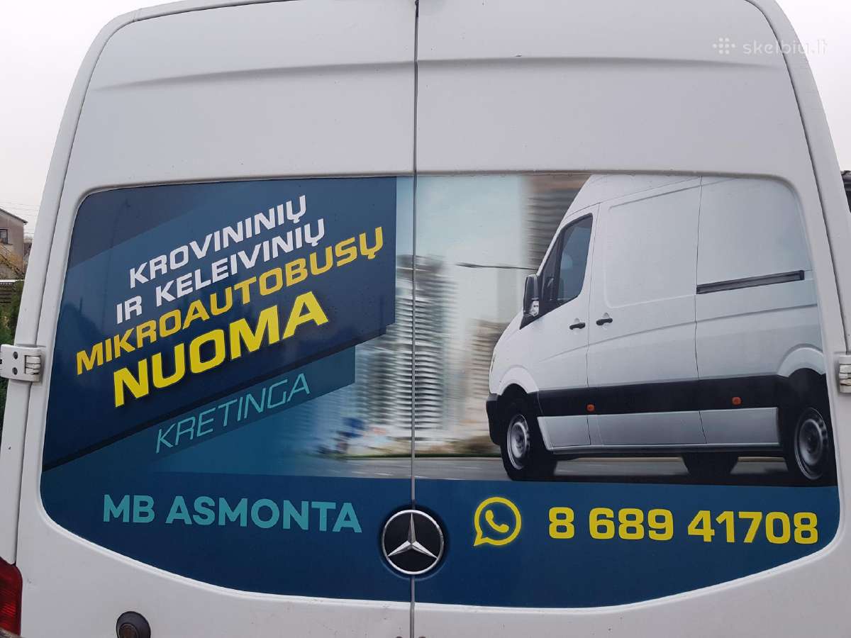 Keleivinių,krovininių mikroautobusų Nuoma .Asmonta