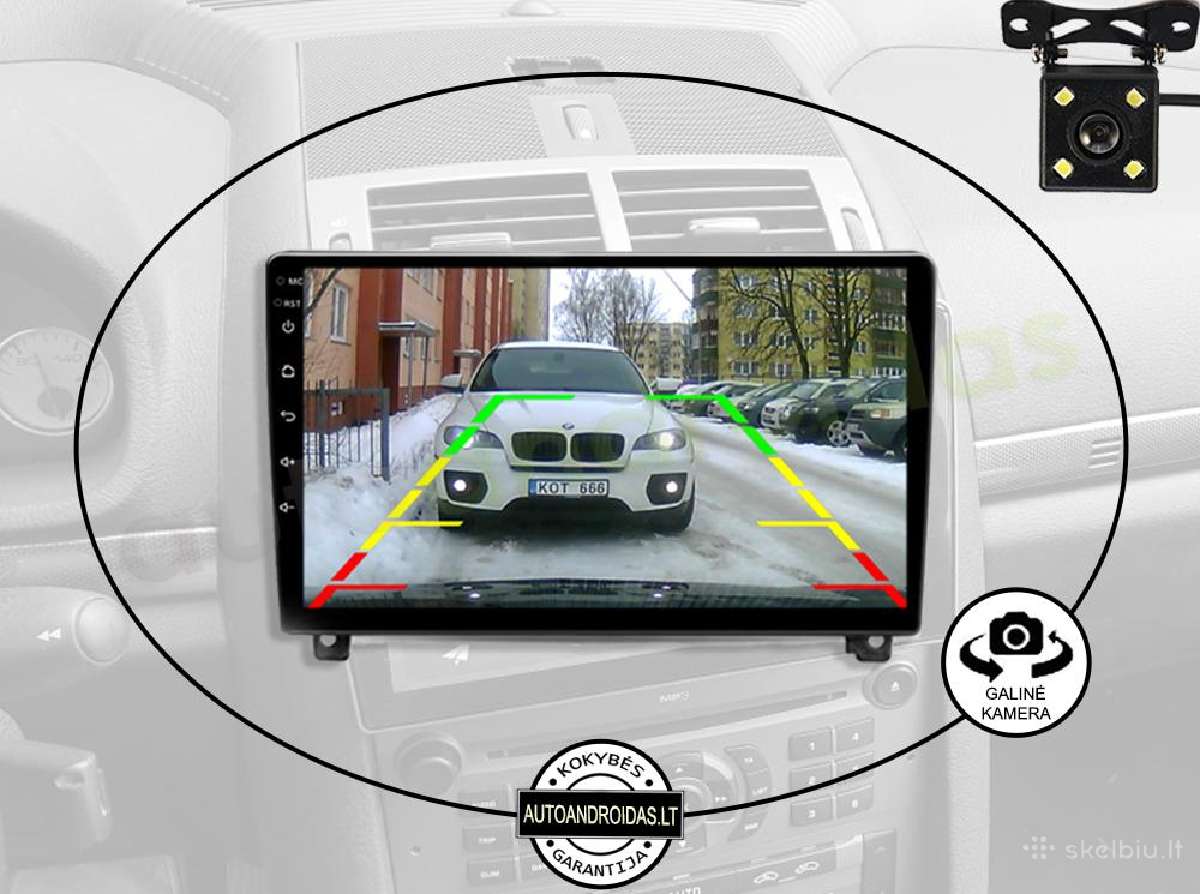 Peugeot 407 Android multimedia Usb/GPS/WiFi/bt/9" - nuotraukos Nr. 7