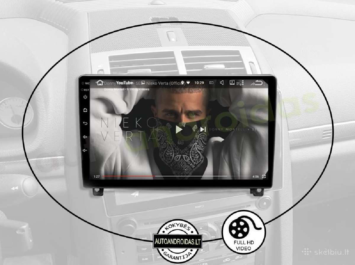 Peugeot 407 Android multimedia Usb/GPS/WiFi/bt/9" - nuotraukos Nr. 9