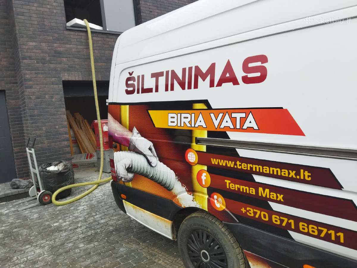 Šiltinimas biria Eko vata. - nuotraukos Nr. 8