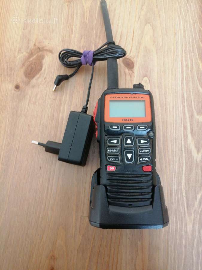Standard Horizon Hx210 Vhf,nešiojamasis Radijas