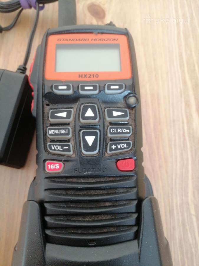 Standard Horizon Hx210 Vhf,nešiojamasis Radijas - nuotraukos Nr. 2