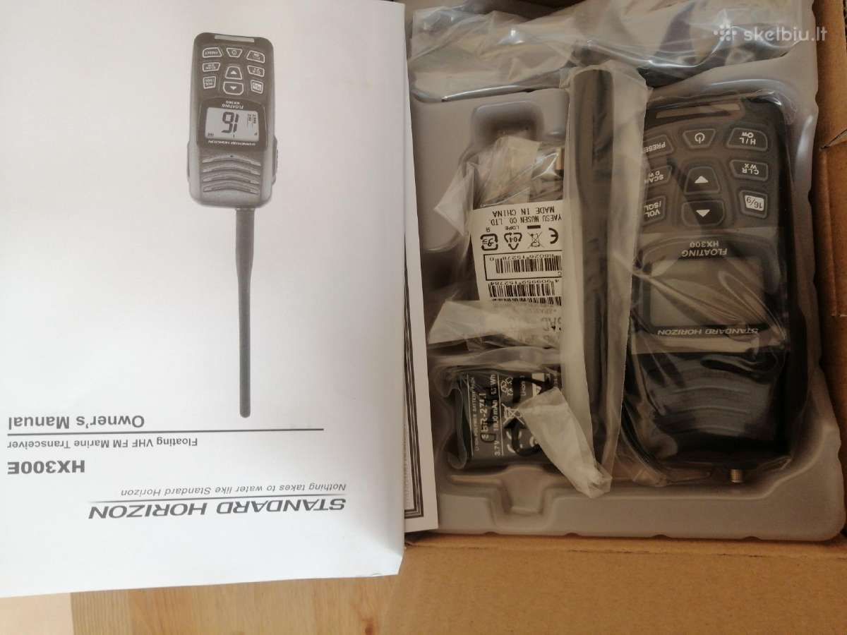 Standard Horizon Hx300e Vhf,nešiojamasis Radijas - nuotraukos Nr. 5