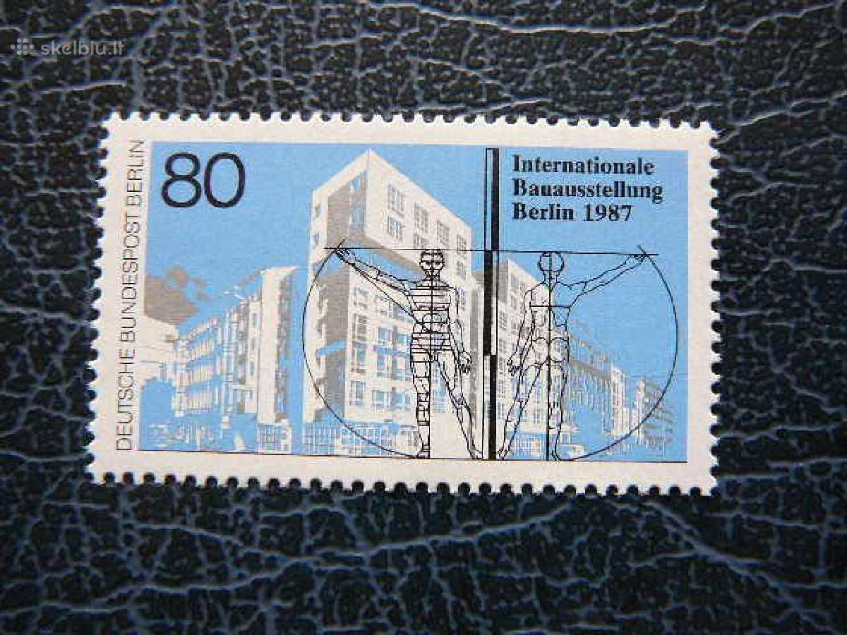 Architektura Vokietija (Berlynas) 1987 vb785s