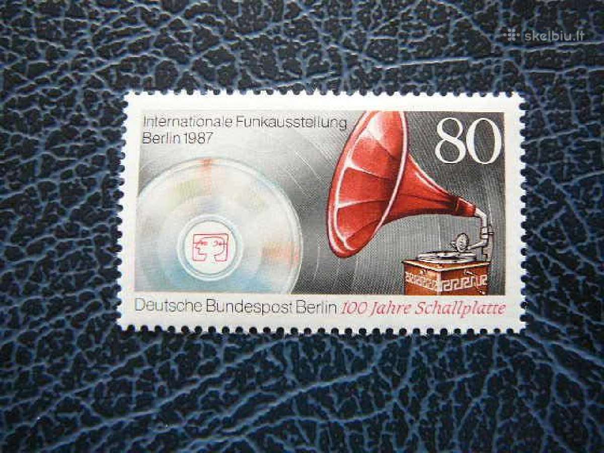 Muzika Patefonas Vokietija (Berlynas) 1987 vb787s