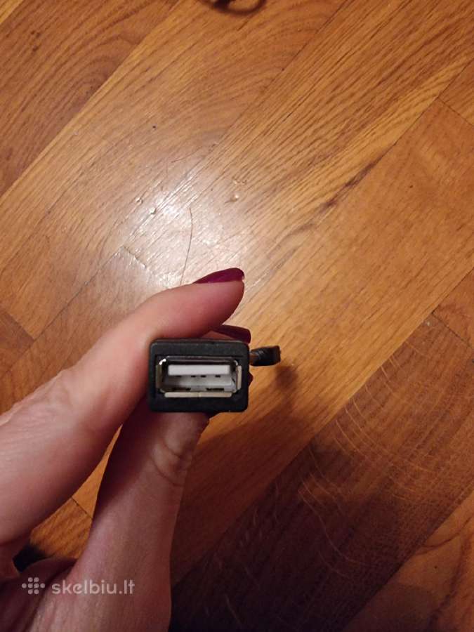 Perėjimas laidui iš Usb į usb b