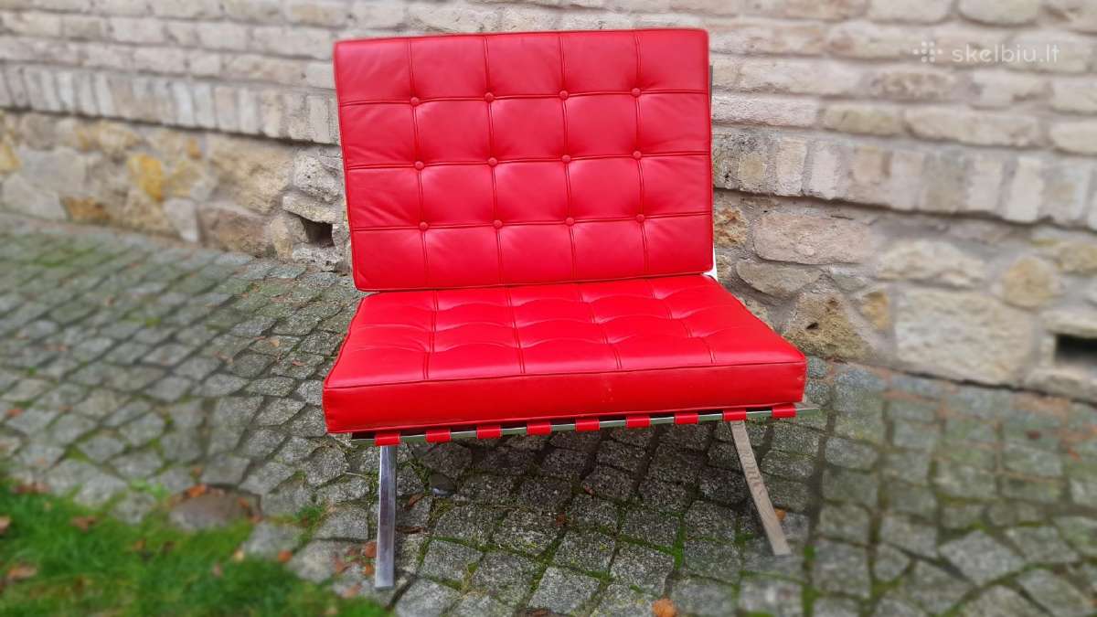 Vintažinis mid century fotelis -krėslas"barselona"