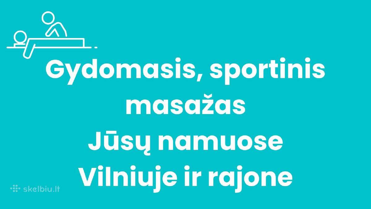 Masažuotojas į namus Vilniuje – 13 m. patirtis - nuotraukos Nr. 3