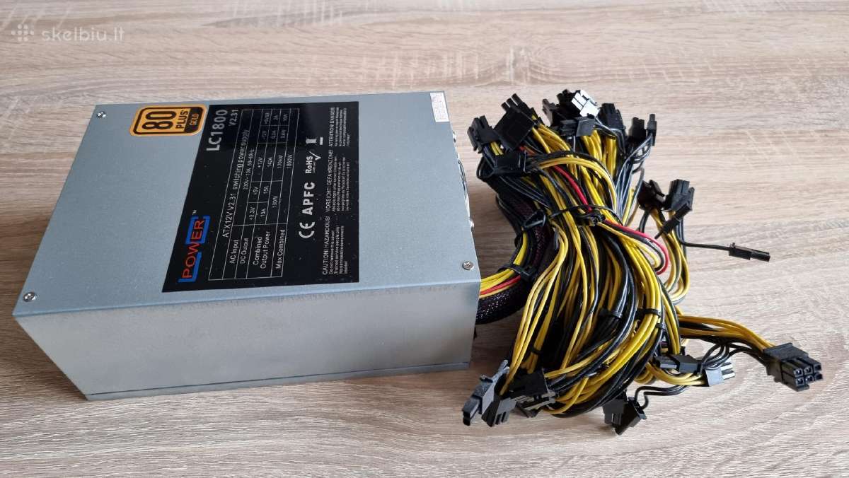 Psu/maitinimo blokas Lc-power Lc1800 Mining 1800 W