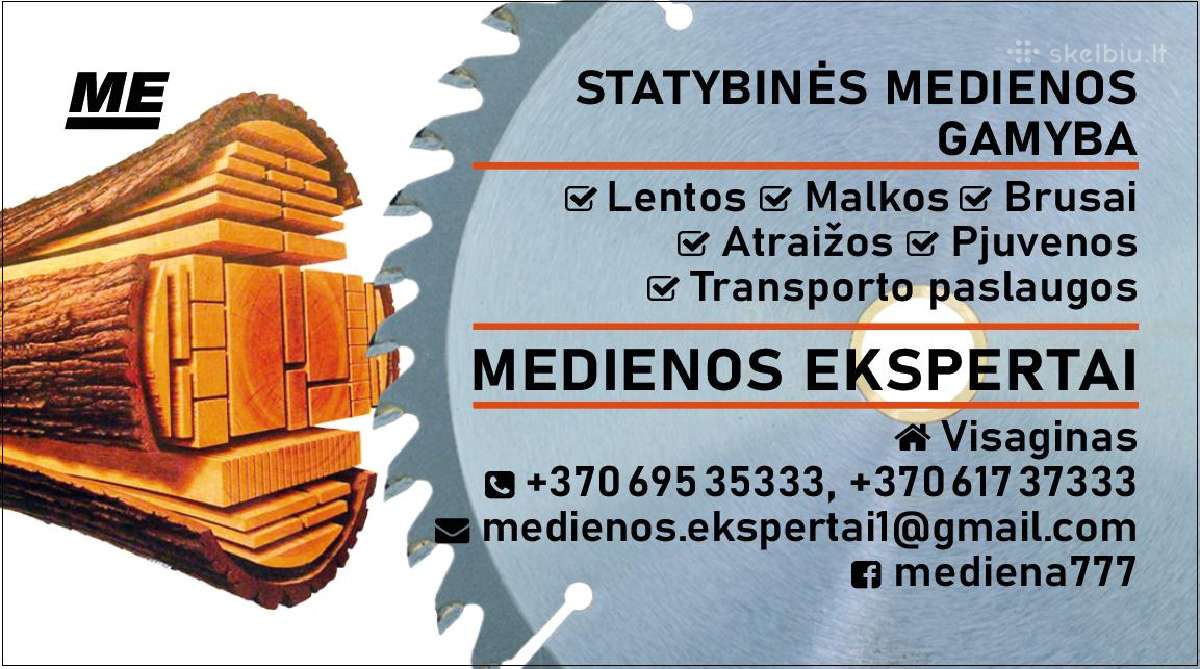 Statybine Mediena nuo 260 eur ! - nuotraukos Nr. 6