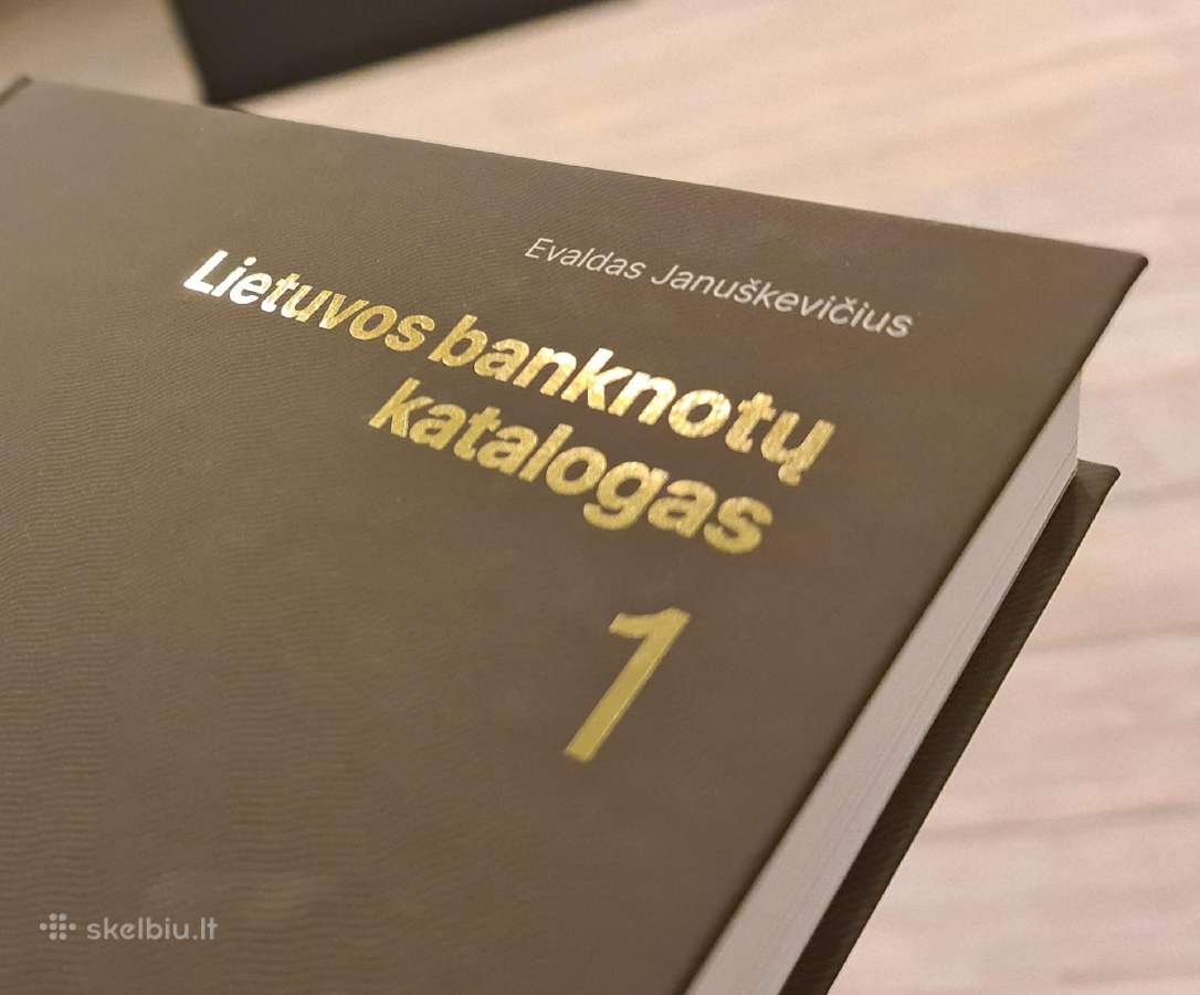 Lietuvos banknotų katalogas. 1 dalis - nuotraukos Nr. 2