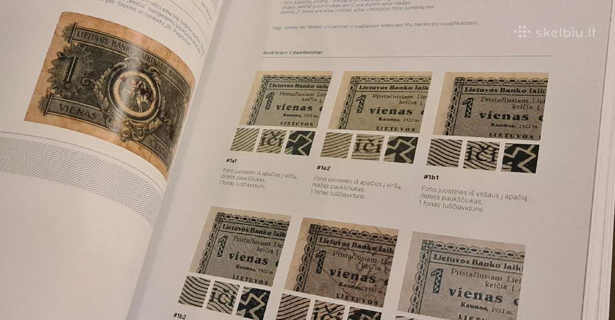 Lietuvos banknotų katalogas. 1 dalis - nuotraukos Nr. 6