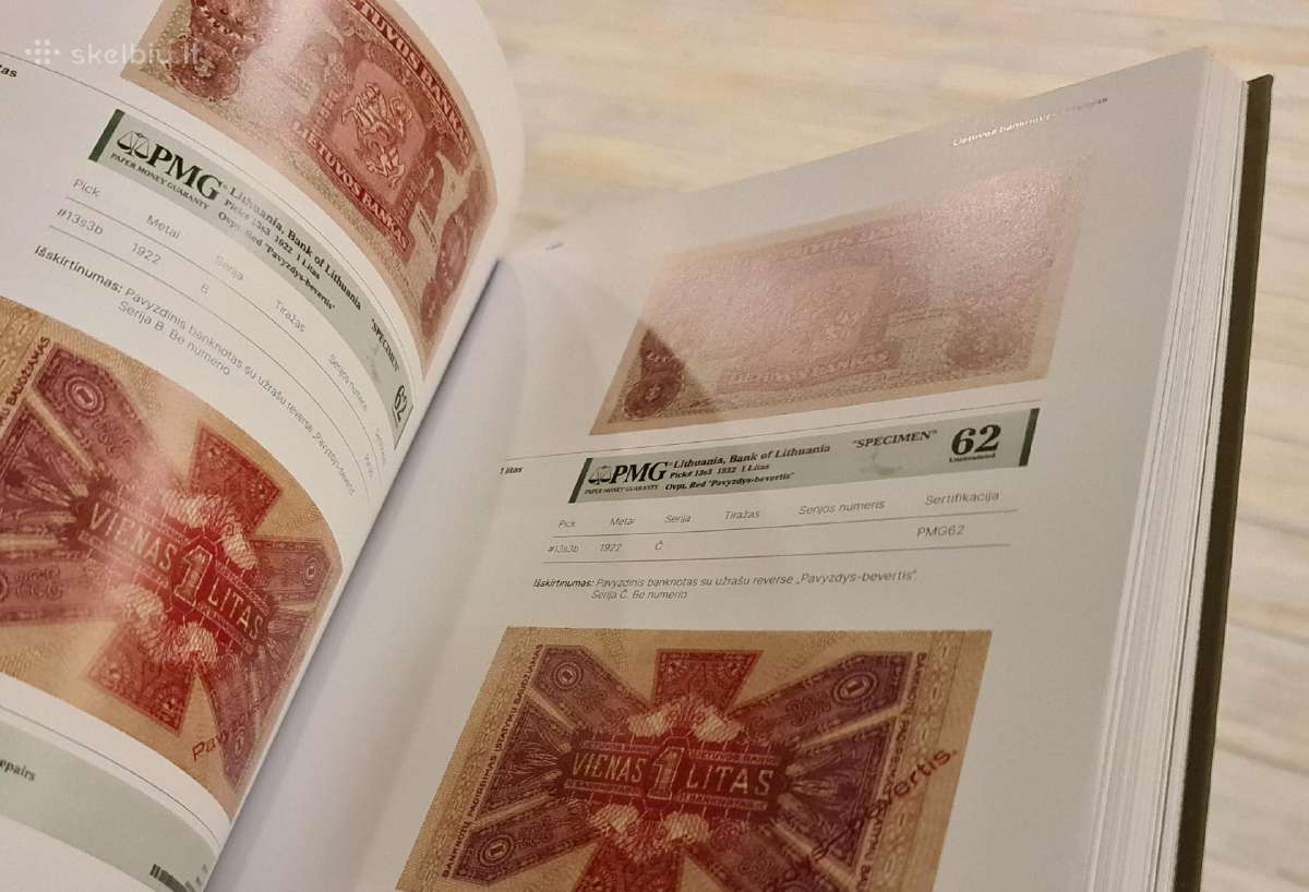 Lietuvos banknotų katalogas. 1 dalis - nuotraukos Nr. 7