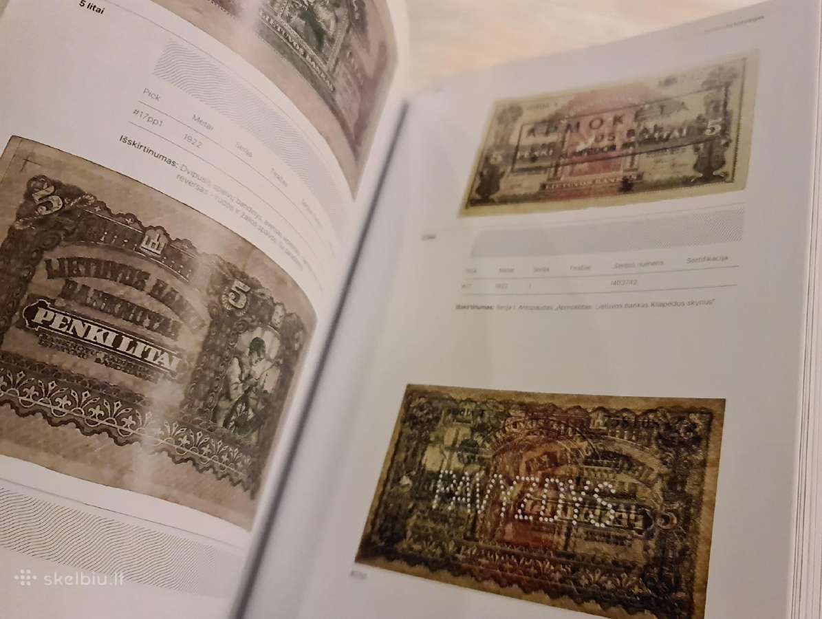 Lietuvos banknotų katalogas. 1 dalis - nuotraukos Nr. 8