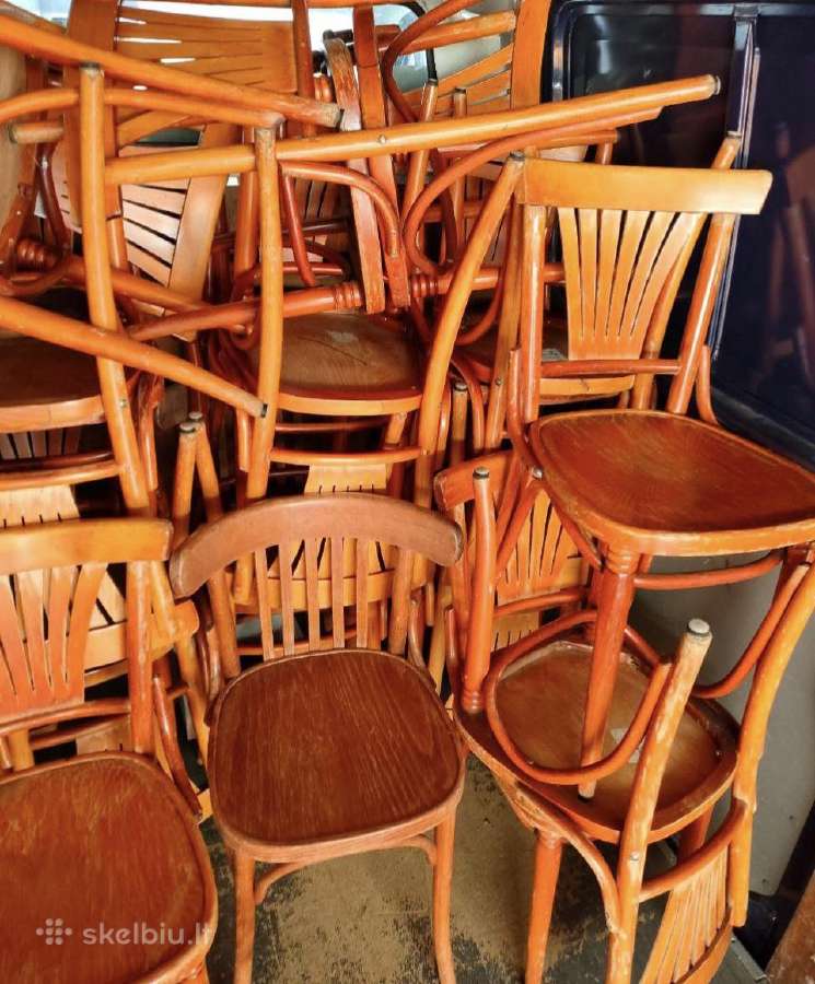Thonet stiliaus baldai - nuotraukos Nr. 25