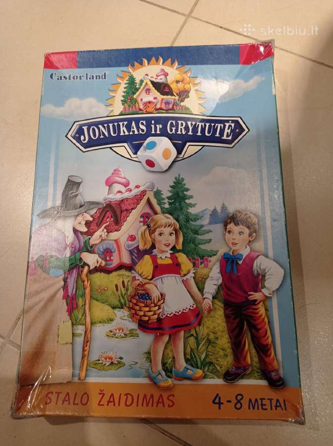 Jonukas ir grytutė stalo žaidimas