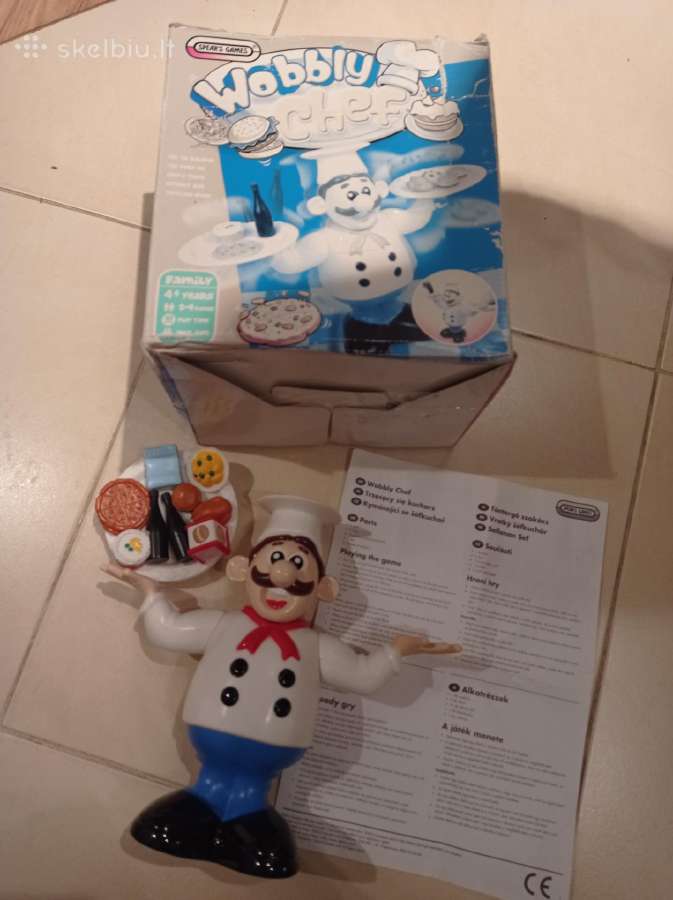 Wobbly chef stalo žaidimas