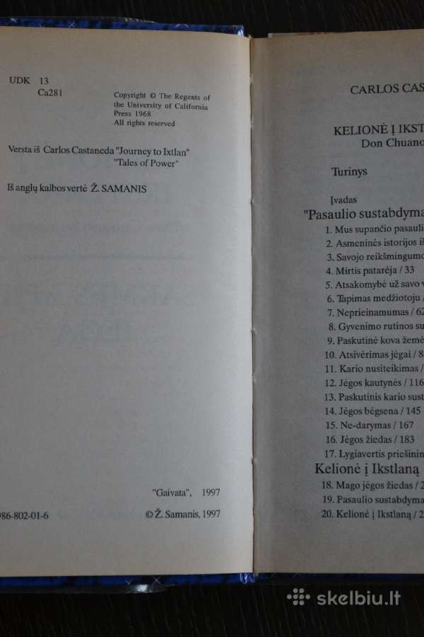 Carlos Kastaneda Kelionė į Ikstlaną - nuotraukos Nr. 2