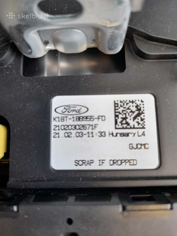 Ford fiesta, focus ir transit multimedijos ekranas - nuotraukos Nr. 5
